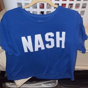 NASH Cropped T-Shirt - Size Small